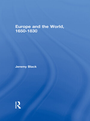 cover image of Europe and the World, 1650-1830